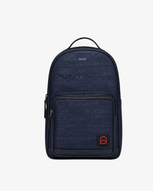 Signature Monogram Laptop Backpack – Brown