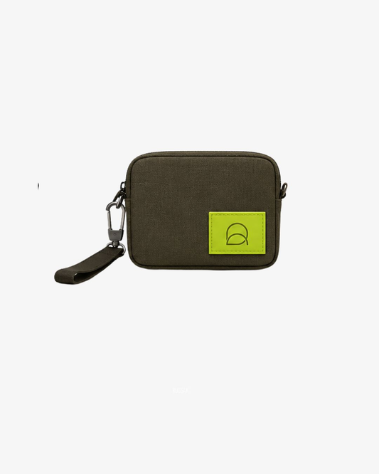 RUGSAK Tech Utility Pouch Olive / Lime